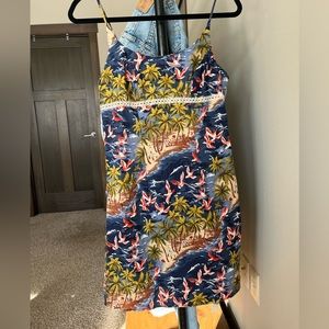 Vintage 90s/Y2K No Boundaries 100% Cotton Mini Dress